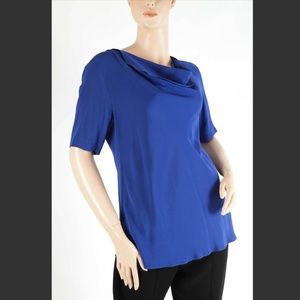 PIAZZA SEMPIONE – Royal Blue Blouse Top – Size 44